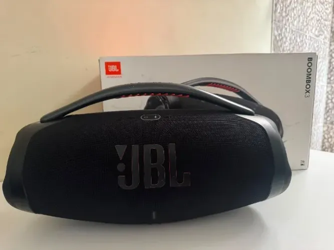 Caixa de Som JBL Boombox 3 Original - Completa na Caixa