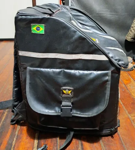 Bolsão bag baú para motoboy 120 litros em perfeito estado