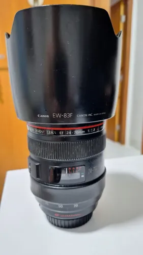 VENDO - LENTE CANON 24-70MM 2.8 USM - ULTRASSONIC C/ PARASOL