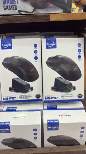 Mouse Gamer modo duplo + carregador - Entrega Rápida!!