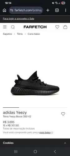 Tênis Adidas Yeezy Original