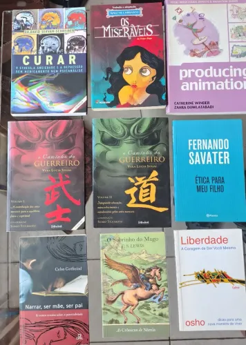 Livros a 20 reais cada