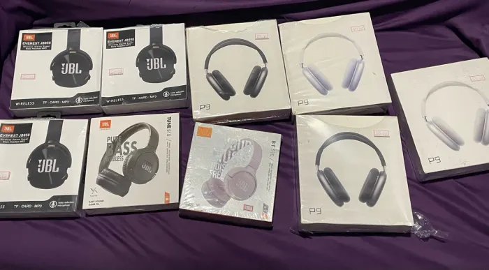 Lote fones de ouvido novos