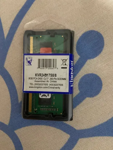 Memória ram notebook DDR4 8gb 