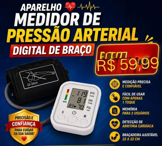 Aparelho medidor de pressão 