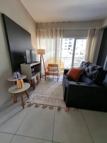 Apartamento com 1 dormitório para alugar, 50 m² por R$ 4.959/mês - Tamboré - Barueri/SP