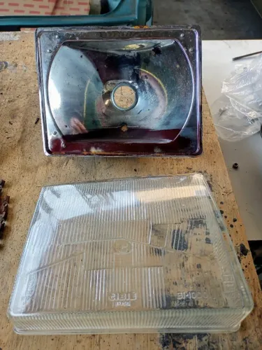Farol original Cibiê Fiat Uno, Prêmio, Fiorino e Elba 84 85 86 87 88 89 90 lado direito