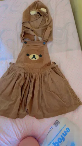 Macacão/Vestido Kawaii Rilakkuma (leia a descrição antes de comprar!)