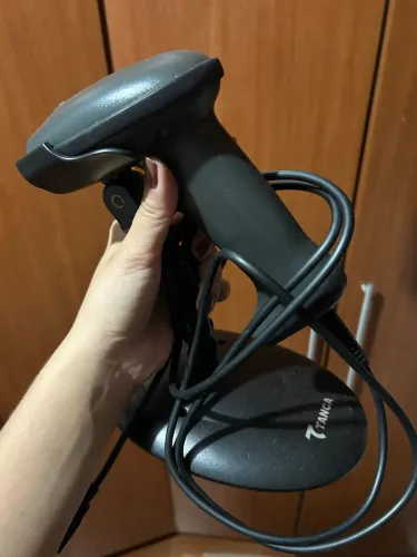Leitor de Código de Barras Tanca com Suporte - USB - Funcionando Perfeitamente
