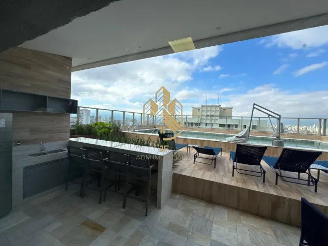 Apartamento para locação: 1 quarto com 1 suíte, 30,58 m² semi mobiliado na Aclimação, São