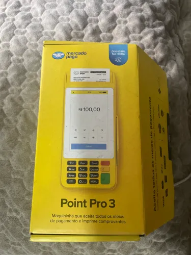 Maquininha Point Pro 3 - Mercado Pago 