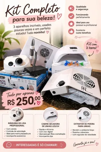 Kit Completo para sua beleza