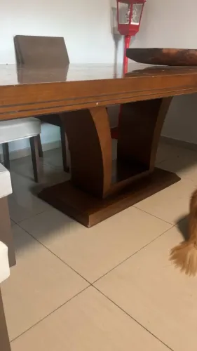 MESA DE JANTAR MADEIRA 2,20M