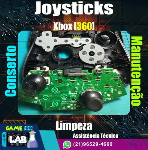 REPARO Xbox 360 (CONTROLE)