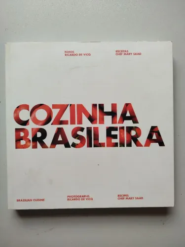 Livro Cozinha Brasileira (Brazilian Cuisine) Chef Mary Saad - Usado