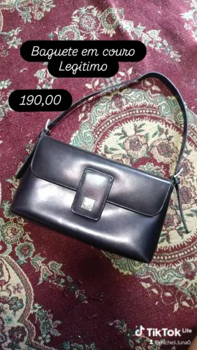 Bolsa baguete cgc mais de 30 anos de historia