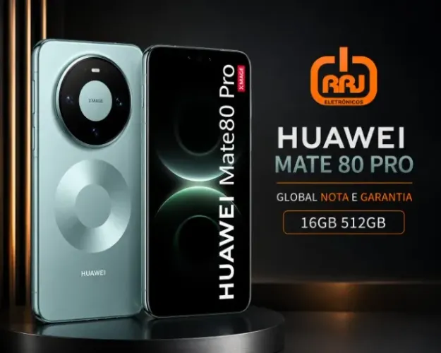 HUAWEI Mate 80 Pro 16GB 512GB Nf+Garantia