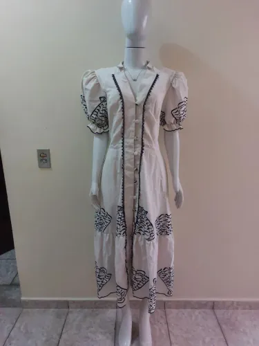 Vestido Tamanho M - 96% Viscose