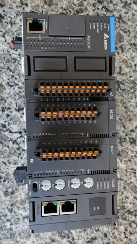 CLP Delta AS Series - Conjunto de Automação Industrial