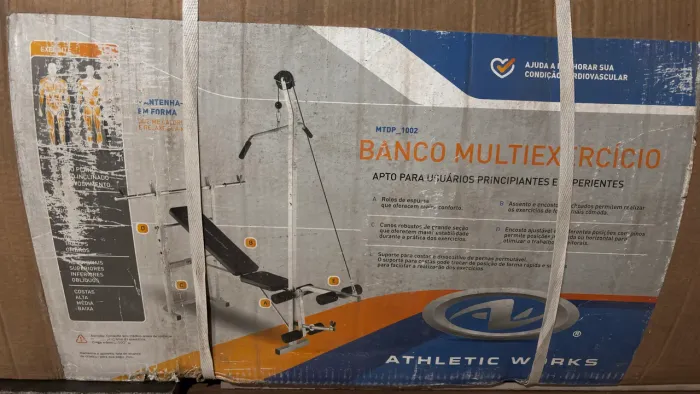 BANCO MULTI EXERCÍCIO ACADEMIA