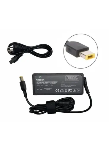 Fonte Notebook Lenovo Thinkpad T440 T440p T440s plug retangular USB