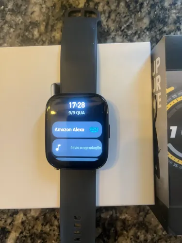 Relógio Amazfit Bip 5 impecável troco iPhone XR 128gb