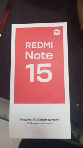 Redmi Note 15 256gb 8ram (Lacrado)