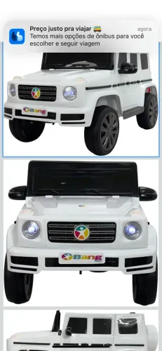 Carrinho Elétrico Infantil SX 12V Luzes de Bluetooth, controle Remoto