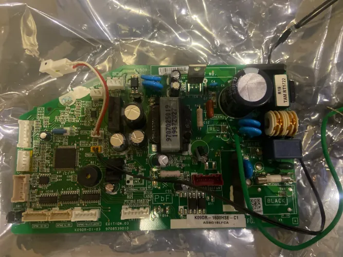 Placa Controladora da Evaporadora Fujtsu K09DR -1600HSE *9 ASBG18LFCA 