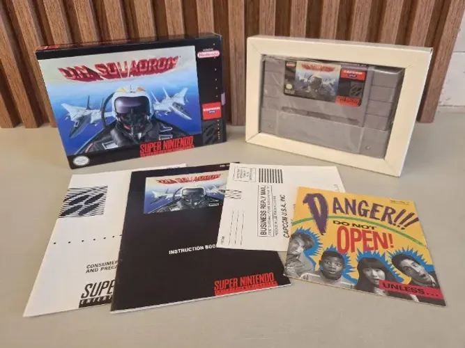 UN Squadron original para Super Nintendo SNES