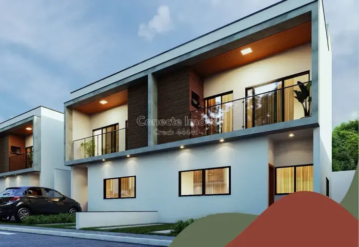 LANÇAMENTO EM JAGUARIÚNA! Sobrados modernos com 2 suítes, quintal e entrada facilitada no