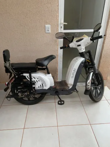 Bicicleta Elétrica Muv Cargo 1000w 60v Econômica Branca