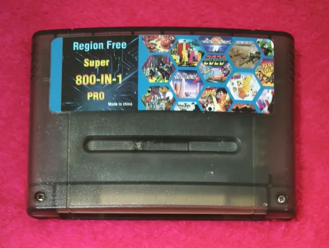Cartucho multijogos snes super Nintendo