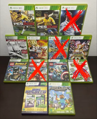 Jogos Originais Xbox 360 - Consulte o valor de cada