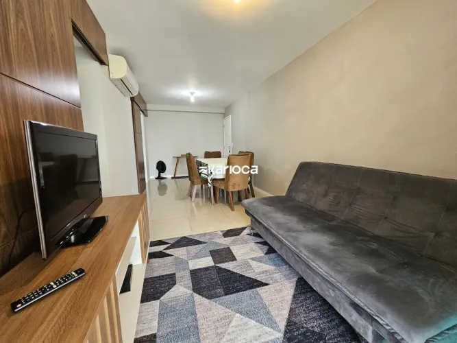 APARTAMENTO INCRIVEL,93m² 2 suítes, MUITO BEM LOCALIZADO, SEMI-MOBILIADO E UM OTIMO ESTADO