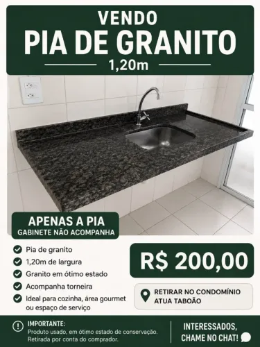 Pia de 1,20