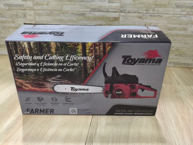 Motosserra Gasolina Toyama 51cc Sabre 16'' Sr 40cm Corrente Oregon - NOVO