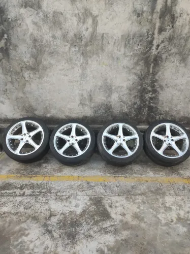 Rodas aro 17 cromadas