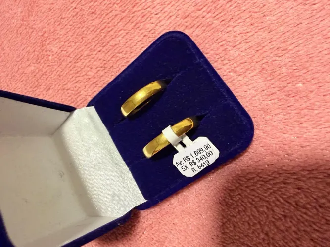 Alianças 18k