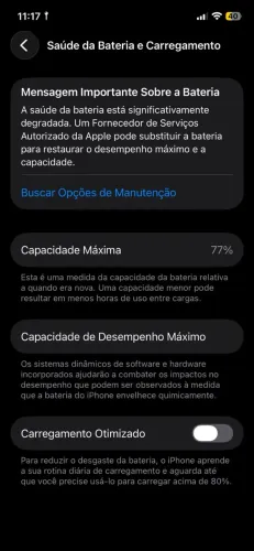 IPhone 12 pro 128 gigas, saúde da bateria 77 %,com leve trincado na parte de trás