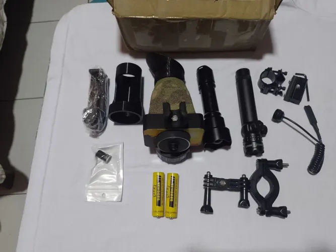 Vendo visão noturna caseiro,sem uso, zerado? contato ZAP *