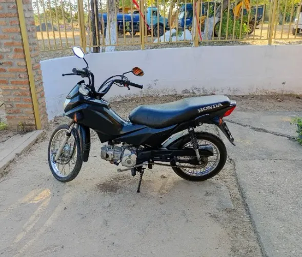 Honda Pop 110i 2021 Preta - Partida Elétrica, Toda em Dia, Sem Multas