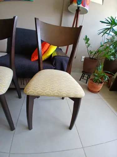 Conjunto de 4 cadeiras para mesa de jantar
