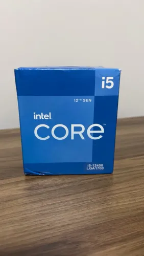 Intel core i5 12400 Novo lacrado com NF