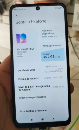 Redimi note 9pro 128g
