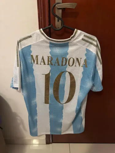 Camisa Argentina homenagem Maradona 