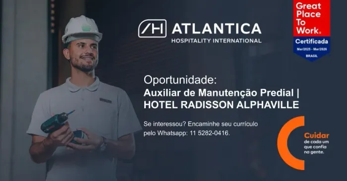 Auxiliar de Manutenção Predial
