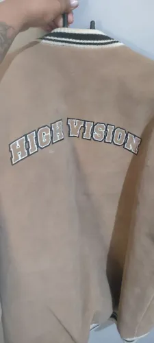 Jaqueta de couro legítimo HIGH VISION