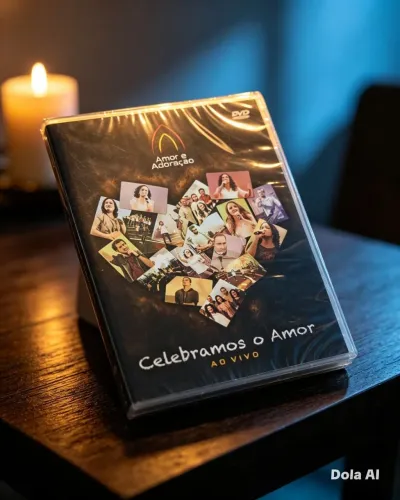 DVD Amor e Adoração -Celebramos o Amor Ao Vivo.Lacrado