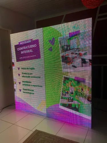 Painel de Led Outdoor P6 usado
